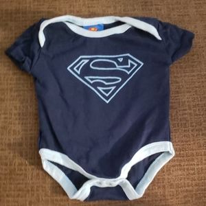 Superman branded onesie 0-3